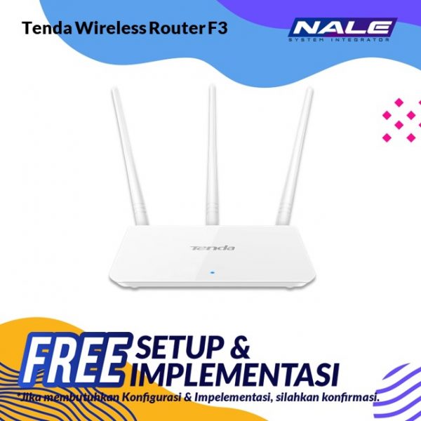 Tenda 300Mbps High Power Router (F3)