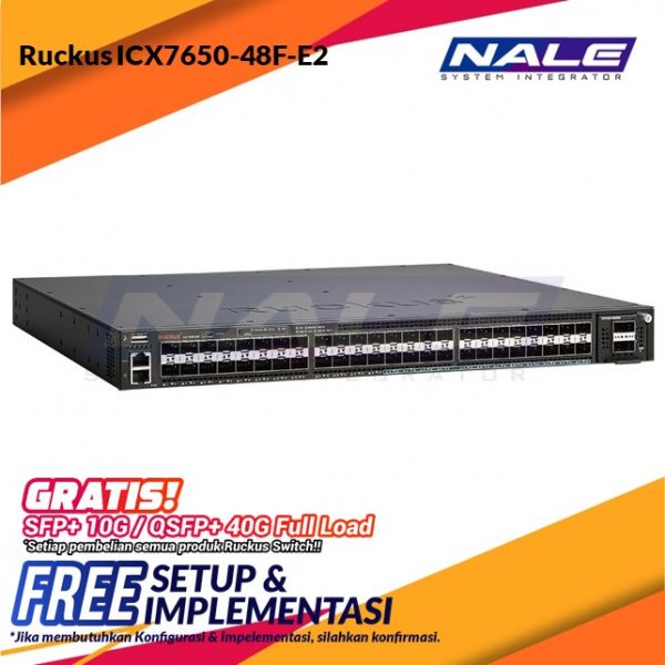 Ruckus Compact Switch 48-Port (ICX7650-48F-E2)