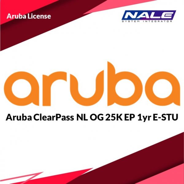 Aruba ClearPass NL OG 25K EP 1yr E-STU (JZ487AAE)