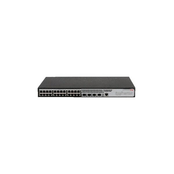 H3C S1850V2-28P-EI-HPWR L2 Ethernet Switch with 24*10/100/1000BASE-T PoE+ Ports (AC 370W) and 4*1000BASE-X SFP Ports,(AC)